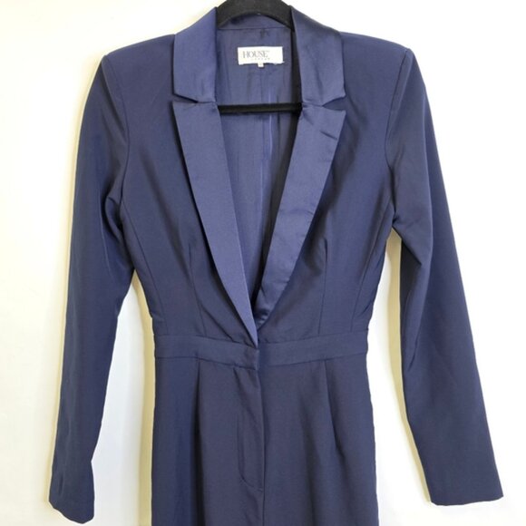 House of CB Formal fitted tuxedo Jumpsuit - Picture 5 of 6